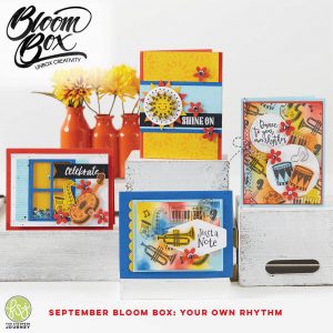 Your Own Rhythm Bloom Box from Fun Stampers Journey, the stamp camp