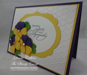 Pansies With Love and Sympathy