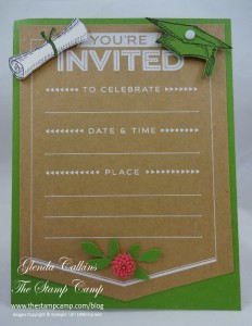 Michigan State Graduation Invitation