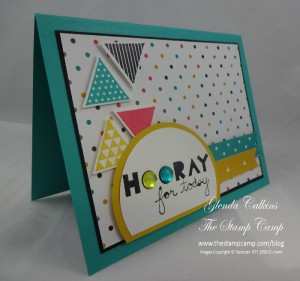 Stampin' Up! Geometrical side view