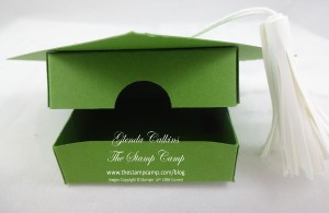 Graduation Hat box open