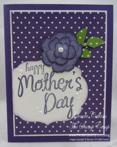 Mother's Day Elegant Eggplant