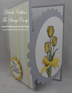 Scallop Circle Closure Blessed Easter