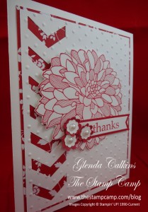 Stampin' Up! Regarding Dahlias