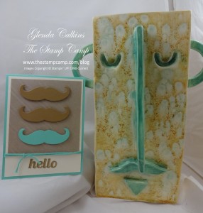 Pottery with Mustache