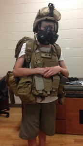 dean suited up