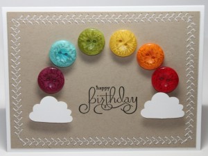 rainbow buttons