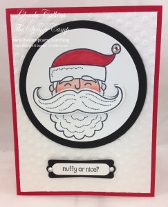 Santa Stache Stampin' UP!