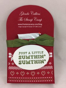 Christmas Treat holder