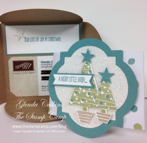 Festival of Trees Gift Card holder