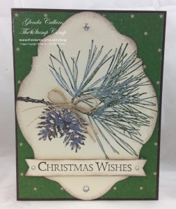 Ornamental Pine Oval Accents Bigz Die