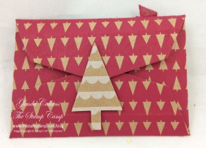 Backside of Gift Card HOlder