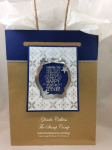 New Years Bag with Card