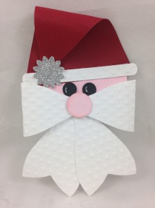 Santa bow die
