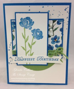 Painted Petals Blue
