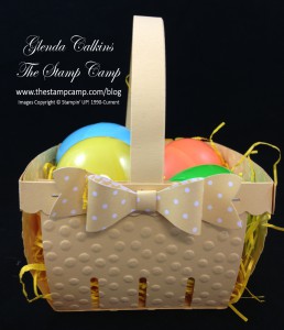 Yellow Easter Basket