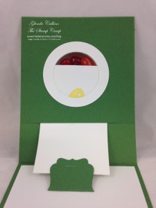 Inside Punch art bunny card