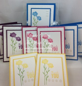 Mother's Day Gift 8 Cards and Box Painted Petals Live Stream Event for April
