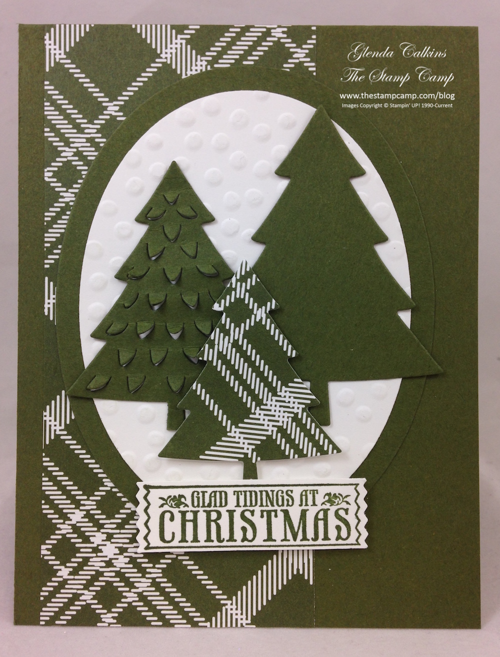 Stampin' Up! Perfect Pines Framelits