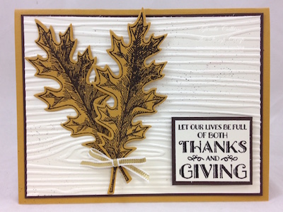Stampin' Up! Vintage Leaves