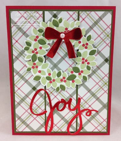 Stampin' Up! Wondrous Wreath