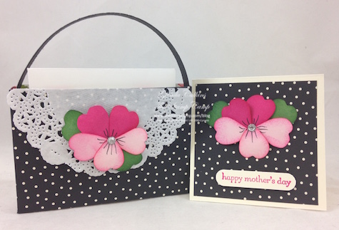 Mini Purse Tote & Note Card