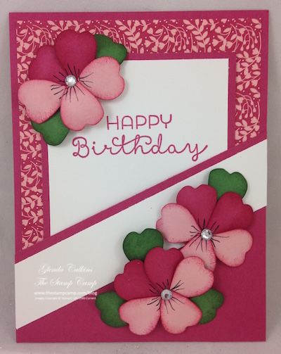 Rose Red & Blushing Bride Pansies