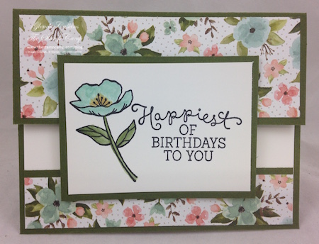Stampin' Up! Birthday Blooms
