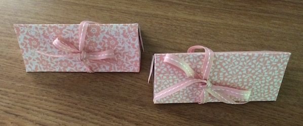 Guest Stamper and Triangle Treat Holder