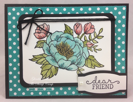 Stampin' Up! Birthday Blooms