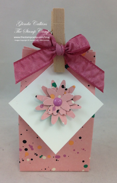 Stampin' Up! 6 X 6 Paper Stacks Mini Treat Holder