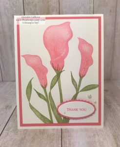 It's Sale-a-bration time with Stampin' Up! and what does that mean? Why a Free Sale-a-bration item with every $50.00 order. This is just one of the lovely stamp sets you can choose from. #stampinup #thestampcamp #saleabration #lastinglily