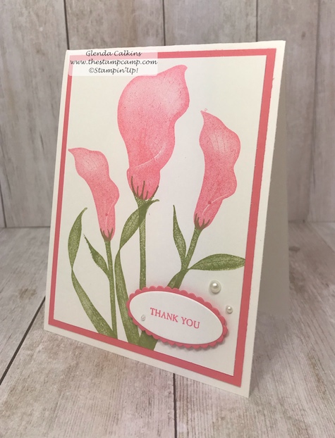 It's Sale-a-bration time with Stampin' Up! and what does that mean? Why a Free Sale-a-bration item with every $50.00 order. This is just one of the lovely stamp sets you can choose from. #stampinup #thestampcamp #saleabration #lastinglily