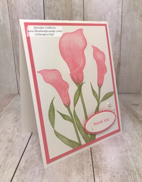 It's Sale-a-bration time with Stampin' Up! and what does that mean? Why a Free Sale-a-bration item with every $50.00 order. This is just one of the lovely stamp sets you can choose from. #stampinup #thestampcamp #saleabration #lastinglily