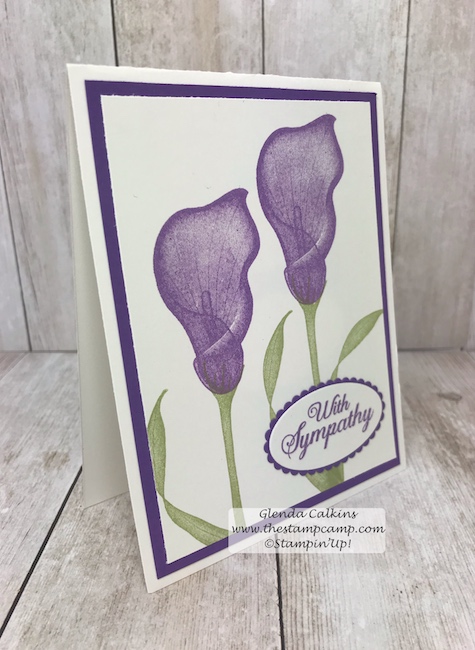 It's Sale-a-bration time with Stampin' Up! and what does that mean?  Why a Free Sale-a-bration  item with every $50.00 order.  This is just one of the lovely stamp sets you can choose from. #stampinup #thestampcamp #saleabration #lastinglily