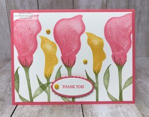 It's Sale-a-bration time with Stampin' Up! and what does that mean? Why a Free Sale-a-bration item with every $50.00 order. This is just one of the lovely stamp sets you can choose from. #stampinup #thestampcamp #saleabration #lastinglily