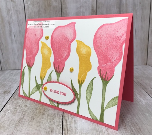 It's Sale-a-bration time with Stampin' Up! and what does that mean? Why a Free Sale-a-bration item with every $50.00 order. This is just one of the lovely stamp sets you can choose from. #stampinup #thestampcamp #saleabration #lastinglily