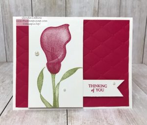 It's Sale-a-bration time with Stampin' Up! and what does that mean? Why a Free Sale-a-bration item with every $50.00 order. This is just one of the lovely stamp sets you can choose from. #stampinup #thestampcamp #saleabration #lastinglily
