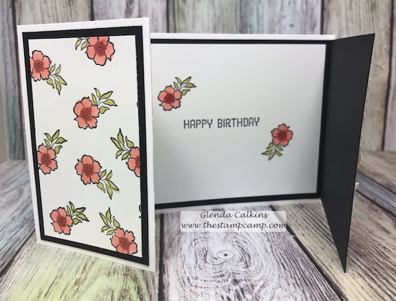 During Sale-a-bration with Stampin' Up! you get to choose from free stamp sets when you purchase $50.00 worth of products from any of the current catalogs. This is the Lovely Lattice free stamp set. #stampinup #glendasblog, #thestampcamp #handmadecards