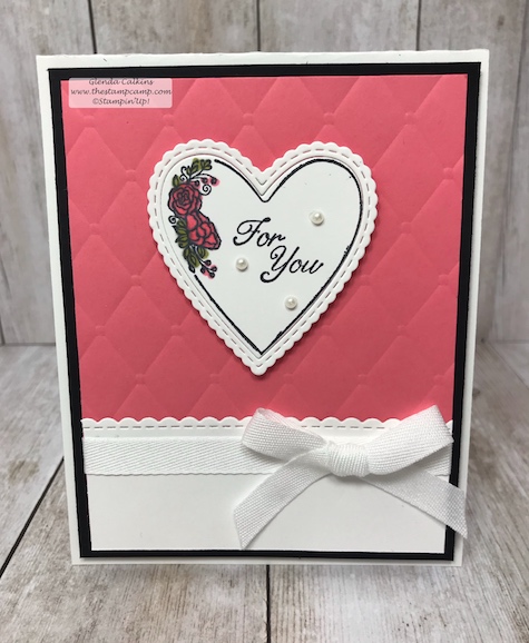 Meant to Be my featured stamp set for February not just for Valentine's.  Stamp Set Bundle from Stampin' Up!  Details on my blog: www.thestampcamp.com #meanttobe #stampinup #thestampcamp #handmadecards