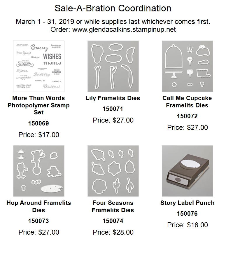 Sale-a-bration Coordinating framelits available to purchase. No more hand cutting! Available from Stampin' Up! or my blog www.thestampcamp.com #stampinup #thestampcamp #framelits #saleabration
