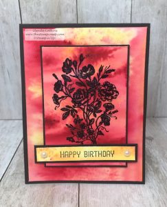This is the Very Vintage hostess set from Stampin' Up! available with a min. $150.00 order/party. I paired it with the Brusho Colour Crystals to create a fun and colorful background and to stamp on. Details www.thestampcamp.com #stampinup #brushocolourcrystals #thestampcamp #DIY