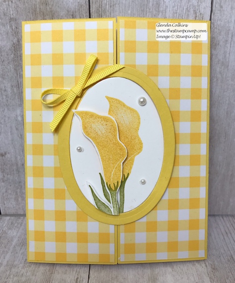 This is the last week you can get the Lasting Lilly stamp set for FREE through Stampin' Up! Sale-a-bration ends March 31. Details on my blog: www.thestampcamp.com #stampinup #saleabration #thestampcamp #cards