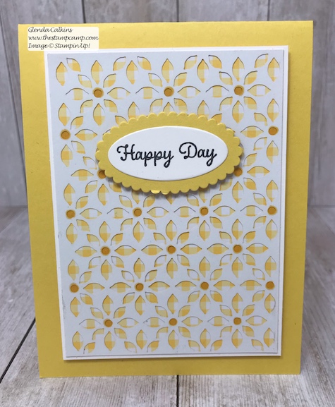 The intricate paper is from the Delightfully Detailed Laser Cut Specialty Paper from Stampin' Up!  Details on my blog: www.thestampcamp.com #stampinup #thestampcamp #glendasblog #cards