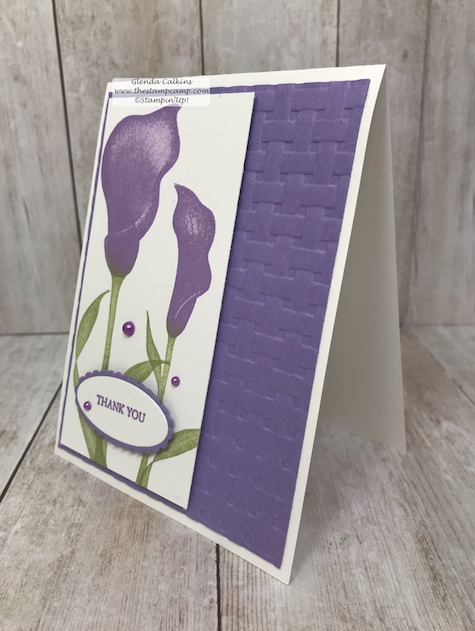 It's Sale-a-bration time with Stampin' Up! and what does that mean? Why a Free Sale-a-bration item with every $50.00 order. This is just one of the lovely stamp sets you can choose from. #stampinup #thestampcamp #saleabration #lastinglily
