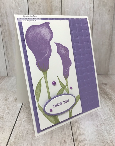 It's Sale-a-bration time with Stampin' Up! and what does that mean? Why a Free Sale-a-bration item with every $50.00 order. This is just one of the lovely stamp sets you can choose from. #stampinup #thestampcamp #saleabration #lastinglily