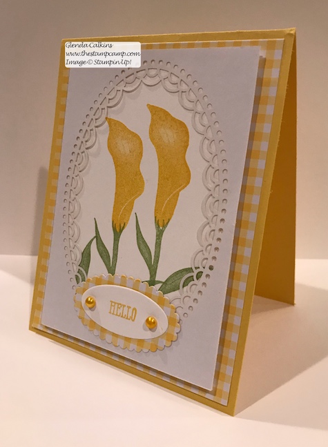 It's Sale-a-bration time with Stampin' Up! and what does that mean? Why a Free Sale-a-bration item with every $50.00 order. This is just one of the lovely stamp sets you can choose from. #stampinup #thestampcamp #saleabration #lastinglily