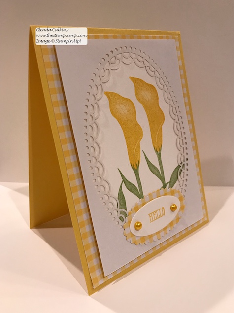 It's Sale-a-bration time with Stampin' Up! and what does that mean? Why a Free Sale-a-bration item with every $50.00 order. This is just one of the lovely stamp sets you can choose from. #stampinup #thestampcamp #saleabration #lastinglily