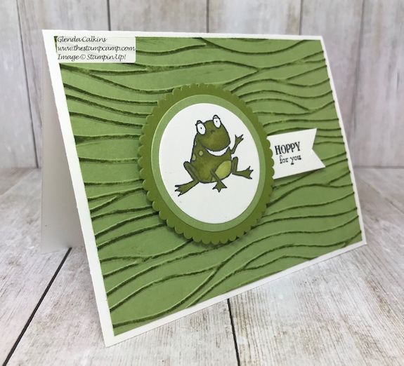 So Hoppy Together a Sale-a-bration stamp set free from Stampin' Up! with a min. $50.00 order.  Details on my blog: www.thestampcamp.com #stampinup #saleabration #thestampcamp #cards