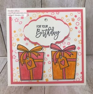 Birthday Cheer Gift Card Holder